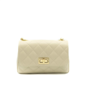 Audrey crossbody leren tas - Beige